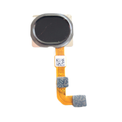 Flex kabel čtečky prstů Samsung A207 Galaxy A20s Black / černý, Originál