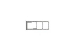 Držák SIM + microSD Samsung M515 Galaxy M51 White / bílý, Originál