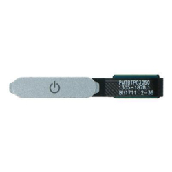 Flex kabel čtečky prstů Sony Xperia XZ Premium Silver , stříbrný + senzor, Originál
