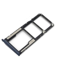 Držák SIM + microSD Xiaomi Redmi Note 9 Grey šedý, Originál