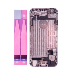 Zadní kryt Apple iPhone 6 Silver White stříbrnobílý, Originál - osazený