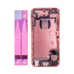 Zadní kryt Apple iPhone 6S Rose Gold růžový, Originál - osazený