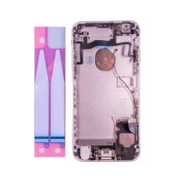 Zadní kryt Apple iPhone 6S Silver White stříbrnobílý, Originál - osazený