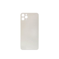 Zadní kryt Apple iPhone 11 Pro Max Silver - větší otvor pro sklí