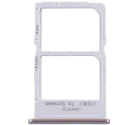 Držák SIM Huawei P40 Lite Silver / stříbrný, Originál
