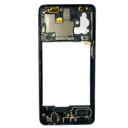 Střední kryt Samsung M515 Galaxy M51 Black / černý, Originál