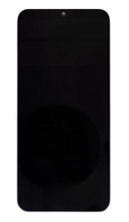Přední kryt Xiaomi Redmi 9A Black / černý + LCD + dotyková deska, Originál