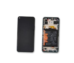 Přední kryt Huawei P40 Lite 5G Green / zelený + LCD + dotyková deska, Originál