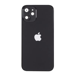 Zadní kryt Apple iPhone 12 mini Black / černý + sklíčko kamery +
