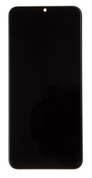 Přední kryt Samsung A025F Galaxy A02s Black / černý + LCD + doty
