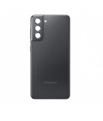 Zadní kryt Samsung G991 Galaxy S21 Grey / šedý + sklíčko kamery, Originál