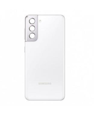Zadní kryt Samsung G991 Galaxy S21 White / bílý + sklíčko kamery, Originál