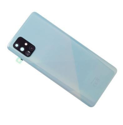 Zadní kryt Samsung A715 Galaxy A71 Blue / modrý, Originál - SWAP