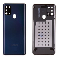 Zadní kryt Samsung A217 Galaxy A21s Black / černý + sklíčko kame