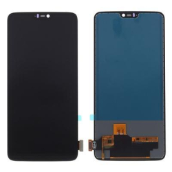 LCD OnePlus 6 + dotyková deska Black , černá, Originál - TFT