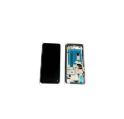 Přední kryt Motorola One Action XT2013 Blue / modrý + LCD + dotyková deska, Originál