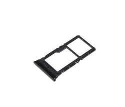 Držák SIM + microSD Motorola G8 Power XT2041 Black / černý, Originál