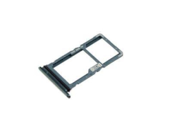 Držák SIM + microSD Motorola G9 Power Silver / stříbrný, Originál