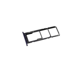 Držák SIM + microSD Motorola G8 Power Lite XT2055 Blue / modrý, Originál
