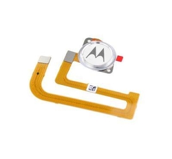 Flex kabel čtečky prstů Motorola G8 White / bílý (Service Pack)