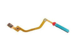 Flex kabel čtečky prstů Xiaomi Redmi Note 9 Pro, Redmi Note 9S Green / zelený, Originál
