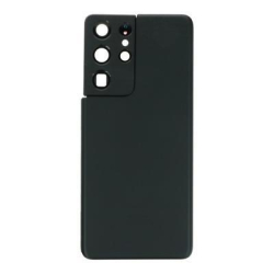 Zadní kryt Samsung G998 Galaxy S21 Ultra Black / černý + sklíčko kamery, Originál