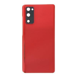 Zadní kryt Samsung G780, G781 Galaxy S20 FE 5G Red / červený + sklíčko kamery, Originál