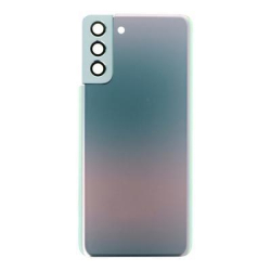 Zadní kryt Samsung G996 Galaxy S21+ Silver / stříbrný + sklíčko kamery, Originál