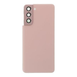 Zadní kryt Samsung G991 Galaxy S21 Pink / růžový + sklíčko kamery, Originál