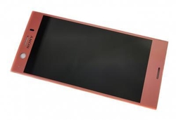 LCD Sony Xperia XZ1 Compact, G8441 + dotyková deska Pink / růžov