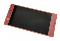 LCD Sony Xperia XZ1 Compact, G8441 + dotyková deska Pink / růžová, Originál
