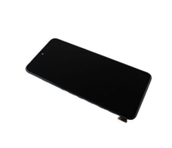 Přední kryt Xiaomi Redmi Note 10S Black / černý + LCD + dotyková deska, Originál