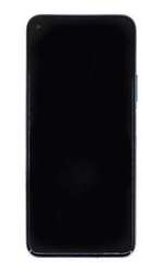 Přední kryt Huawei P40 Lite 5G Silver / stříbrný + LCD + dotyková deska, Originál