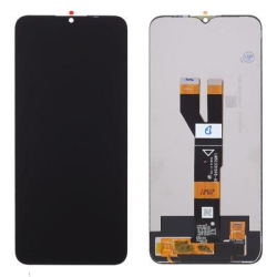 LCD Realme C20, C21 + dotyková deska Black / černá, Originál