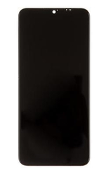 Přední kryt Realme 6i Black / černý + LCD + dotyková deska, Originál