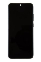 Přední kryt Xiaomi Redmi Note 8T Black / černý + LCD + dotyková