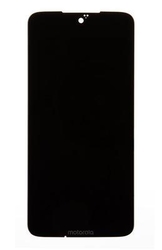LCD Motorola G7, G7 Power + dotyková deska Black / černá, Originál