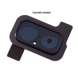 Krytka kamery Huawei P40 Lite Black / černá + NFC anténa + sklíč