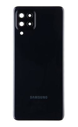 Zadní kryt Samsung A225 Galaxy A22 4G Black / černý (Service Pac
