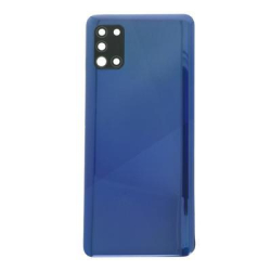 Zadní kryt Samsung A315 Galaxy A31 Blue / modrý + sklíčko kamery, Originál