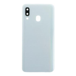 Zadní kryt Samsung A405 Galaxy A40 White / bílý + sklíčko kamery, Originál