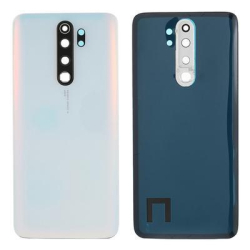 Zadní kryt Xiaomi Redmi Note 8 Pro White / bílý + sklíčko kamery