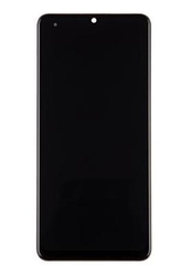 Přední kryt Samsung M325 Galaxy M32 Black / černý + LCD + dotyko