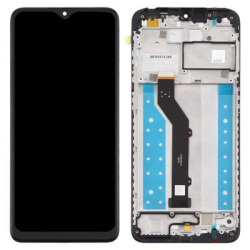 Přední kryt Nokia 5.3 Black / černý + LCD + dotyková deska, Originál