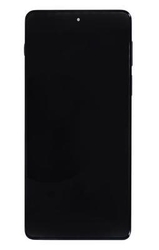 Přední kryt Motorola Edge 20 Pro Black / černý + LCD + dotyková