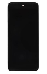 Přední kryt Motorola Edge 20 Lite Black / černý + LCD + dotyková