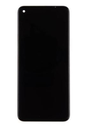 Přední kryt Realme 8i 5G Black / černý + LCD + dotyková deska, Originál