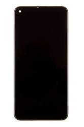 Přední kryt Xiaomi Redmi Note 9T Nightfall Black / černý + LCD + dotyková deska, Originál