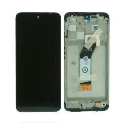 Přední kryt Xiaomi Redmi 10 Blue / modrý + LCD + dotyková deska, Originál