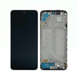 Přední kryt Xiaomi Redmi Note 10S Onyx Grey / šedý + LCD + dotyková deska, Originál
